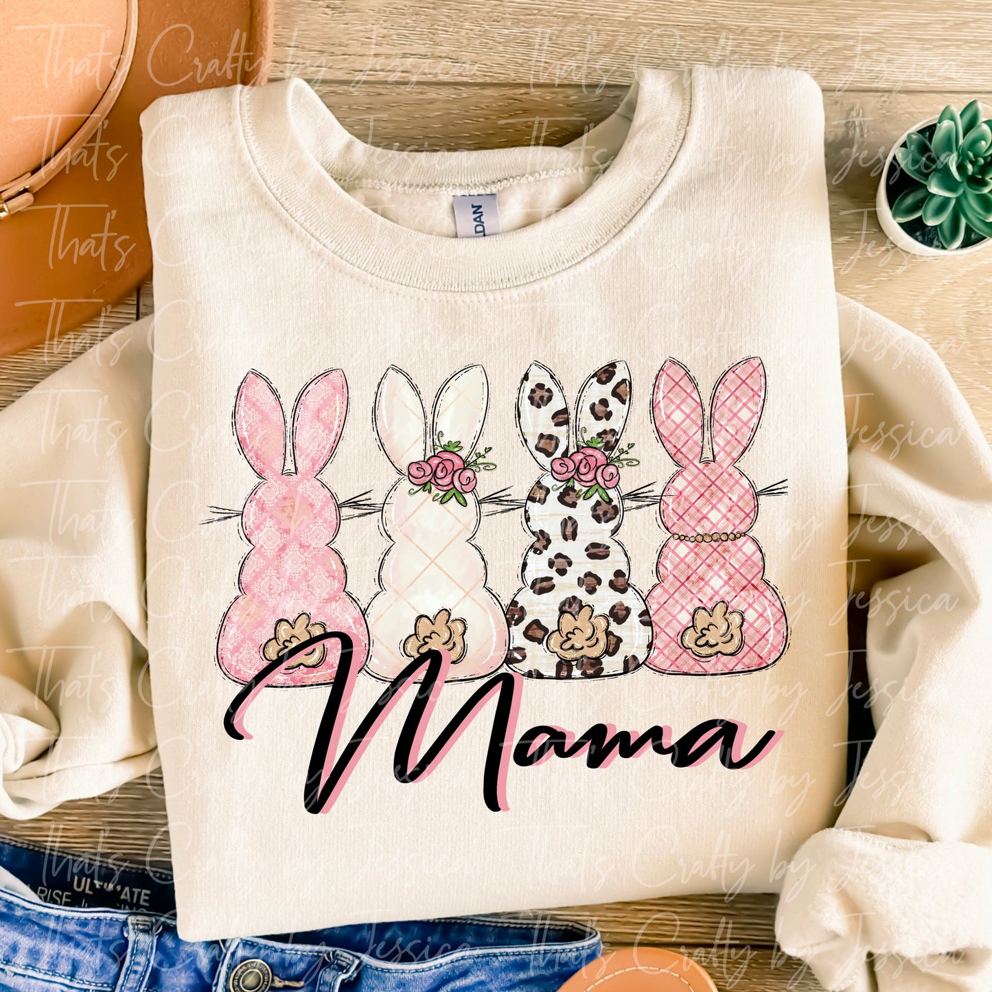 Mama Easter Squad digital Design