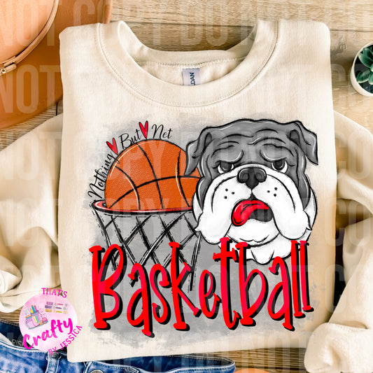 Bulldog Basketball PNG (2 versions)