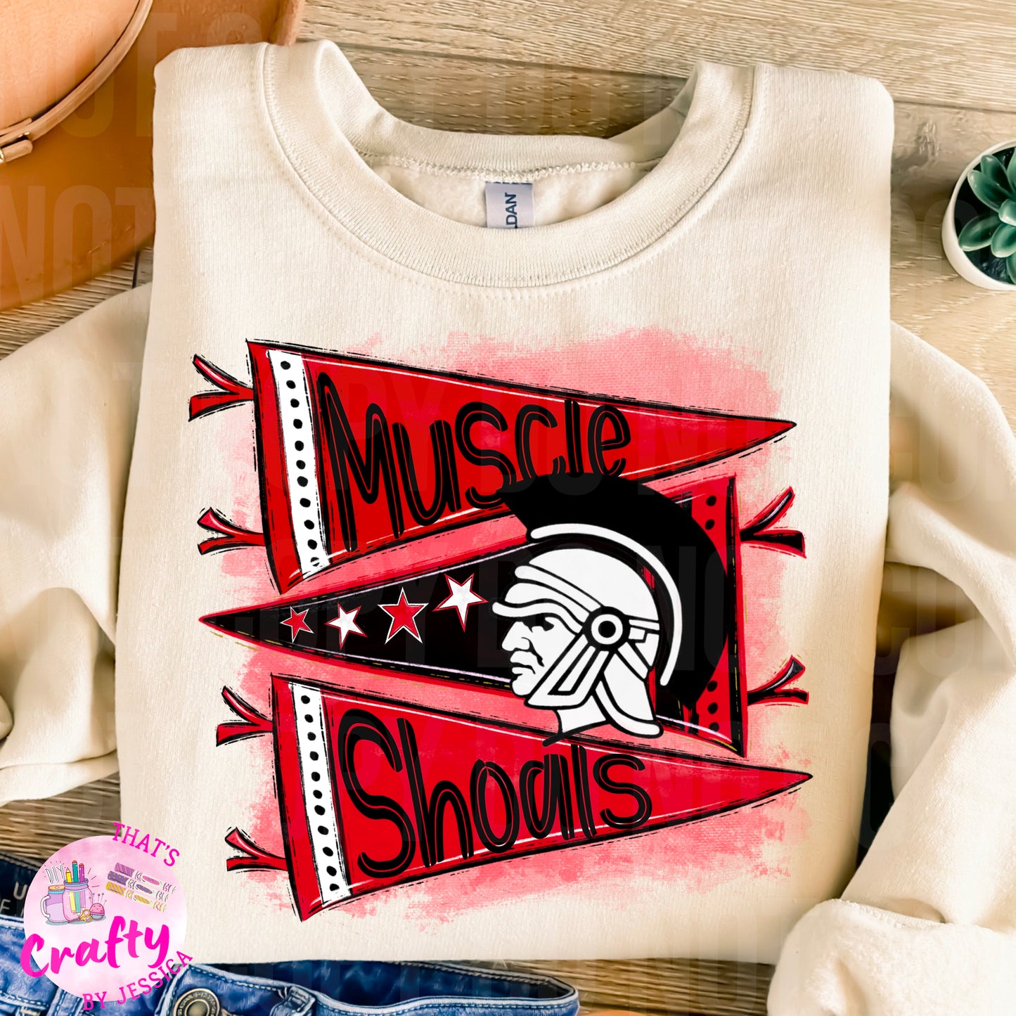 Muscle shoals Pennant PNG