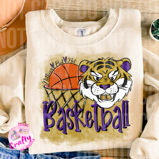 Tiger Basketball PNG (2 versions)