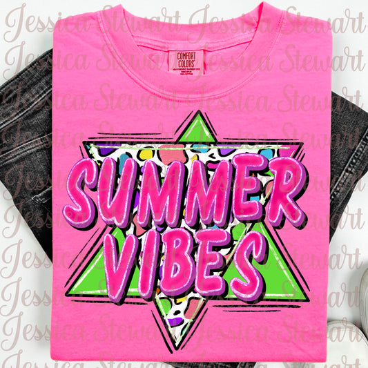 Summer Vibes Retro png