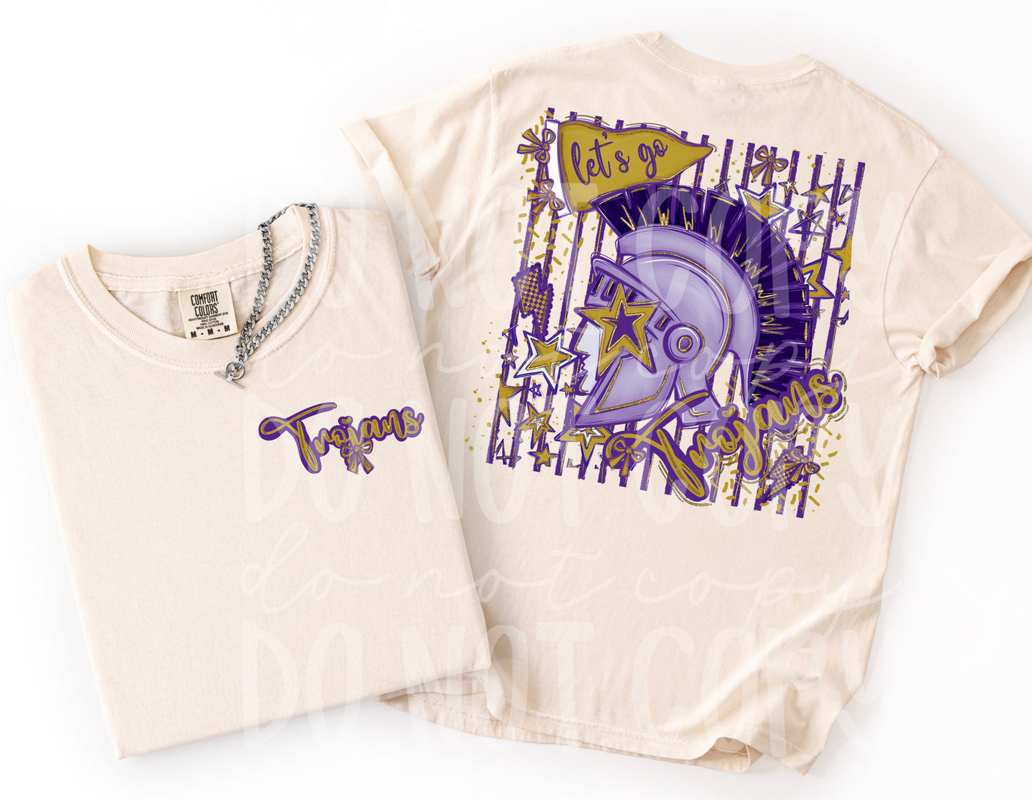CUSTOM Glitter Stripes WITH POCKET digital design